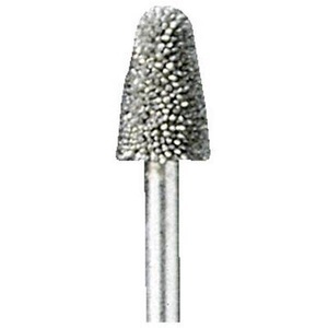Dremel, Gezahnter Wolframkarbid-Fräser mit Kegelspitze 7,8 mm Dremel 9934 Dremel 2615993432 Kugel-Durchmesser 7.8 mm Schaft-Ø, DREMEL Fräse »9934 Wolfram-Karbid, 1 Stück«