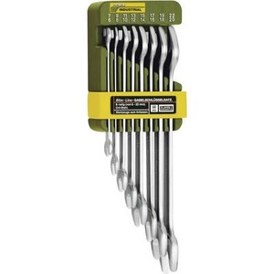 Doppel-Maulschlüssel-Satz 8teilig 6 - 22 mm DIN 3110, DIN ISO 3318 Proxxon Industrial SlimLine 23800