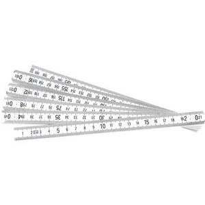 BRÜDER MANNESMANN, Brüder Mannesmann 810-PVC-2M Maßstab 2 m Kunststoff, Brüder Mannesmann Zollstock M 810-PVC-2 Maßstab 2 m Kunststoff
