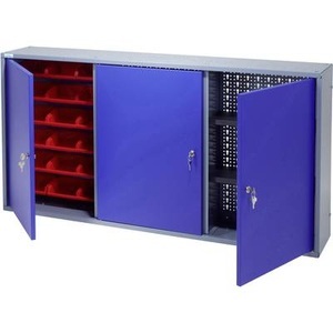 Küpper, Küpper 70197 Hängeschrank 3türig mit 18 Sichtboxen (B x H x T) 1200 x 600 x 190 mm, 
