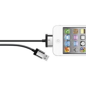 Belkin, Belkin iPad/iPhone/iPod Datenkabel/Ladekabel [1x USB 2.0 Stecker A - 1x Apple Dock-Stecker 30pol.] 2 m Schwarz, 
