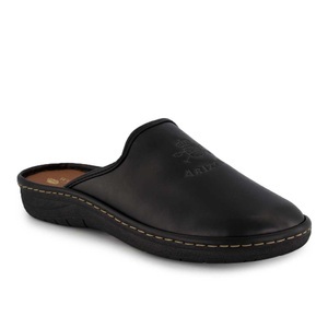Wellness, Wellness Herren Hausschuh Schwarz, 