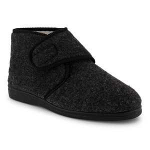 Wellness, Wellness Herren Hausschuh Schwarz, Wellness Geschlossener Hausschuh, Herren , Schwarz 41