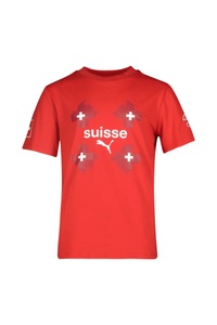 Puma, Puma - Fussball Trikot, Switzerland 26 Home Kids Fan, 116, Rot
