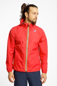 K-WAY, K-Way Le Vrai 4.0 Claude Herren Regenjacke Rot, Herren, Größe: L