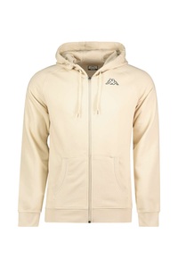 Kappa, Kappa Logo Jackus Herren Trainingsjacke Beige, Herren, Größe: M