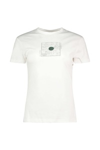2117 OF SWEDEN Apelviken Damen T-Shirt Weiss, Damen, Größe: M