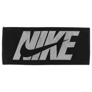 NIKE, Nike Jacquard Medium Graphic Badetuch Schwarz, Herren, Größe: 0