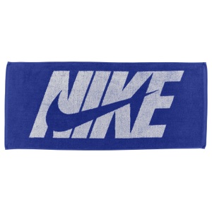 NIKE, Nike Jacquard Medium Graphic Badetuch Blau, Herren, Größe: 0