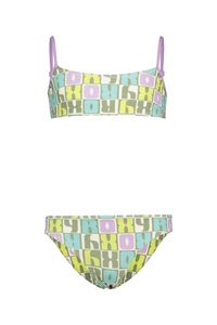 ROXY, Roxy Letter Up Bralette Mädchen Bikini Grün, , Größe: 152