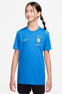 NIKE, Nike - Fussball Trikot, Brasil 26 Home Kids Fan, S, Hellblau