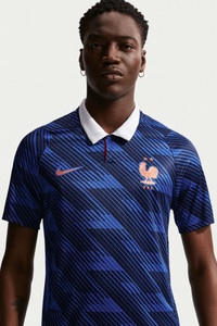 NIKE, Nike - Fussball Trikot, France 26 Home Replica Men, S, Blau