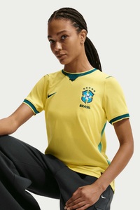NIKE, Nike - Fussball Trikot, Brasil 26 Home Replica Women, XS, Gelb