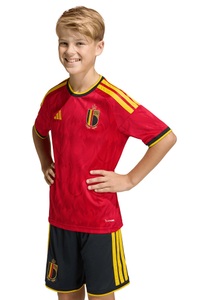 adidas, adidas - Fussball Trikot, Belgium 26 Home Replica Kids, 128, Rot
