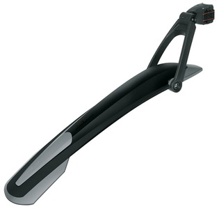 SKS, SKS X-Blade Rear Mudguard for 26" 27.5" 650b Wheels Dark Black 80mm, SKS Kotflügel X-BLADE 26 + 27.5'' hinten schwarz