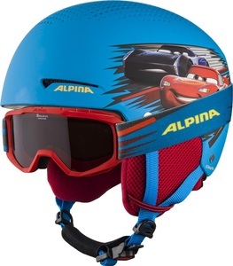 Alpina, Zupo Disney Jungen Skihelm + Brille, Zupo Disney Kinder Skihelm + Brille