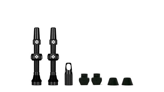 MUC-OFF, 2-Pack Tubeless Presta 44 mm Ventil, 2-Pack Tubeless Presta 44 mm Ventil