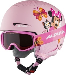 Alpina, Alpina Zupo Disney Set Skihelm - Minnie Mouse, Alpina Zupo Disney Set Skihelm - Minnie Mouse (Grösse: 48-52)