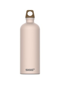 SIGG, Traveller MyPlanet 1 L Trinkflasche, Sigg Traveller MyPlanet Journey Plain Aluflasche hellrosa