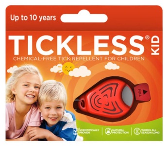 Tickless, Tickless Kid Zeckenschutz orange 1 Stück, Tickless Kid Zeckenschutz 3-10 Jahren (1 Stk)