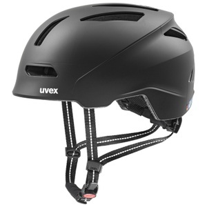 Uvex, Uvex urban planet Fahrradhelm, Uvex Velohelm urban planet 54-58 cm, black mat
