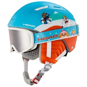 Head, Head MOJO-XXS XXS, Mojo Paw Kinder Skihelm + Brille
