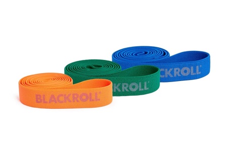 BLACKROLL, 3-Pack Super Fitnessband, Blackroll Super Band Set