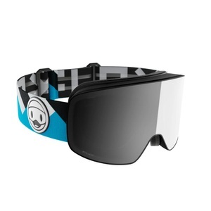 Flaxta, Prime Kinder Skibrille, Flaxta Skibrille Prime Junior - black/blue (Grösse: 2.0 One Size)