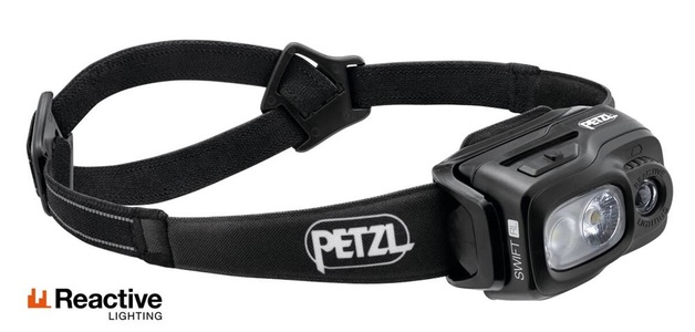 Petzl, Petzl Swift RL - Stirnlampe Schwarz One Size, Petzl Swift RL 1100 Stirnlampe