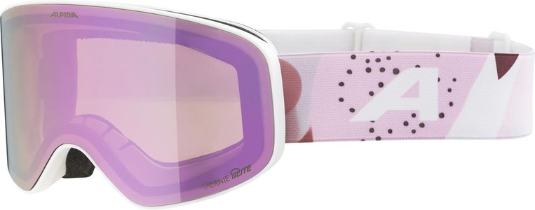 Alpina, ALPINA Kinder Skibrille Fernie Q-Lite weiss, ALPINA FERNIE Q-LITE Brille Kinder