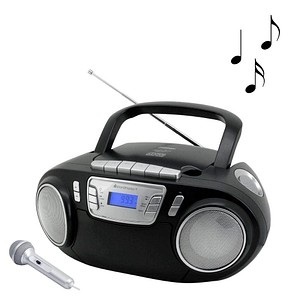 soundmaster, soundmaster SCD5800SW Tragbarer CD-Player, 