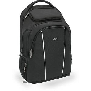 WEDO, WEDO Laptop-Rucksack Business Kunstfaser schwarz, WEDO Laptoprucksack, mit Komfortausstattung