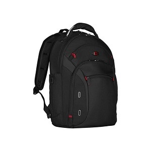 WENGER, WENGER Laptop-Rucksack Gigabyte Kunstfaser schwarz, Wenger Gigabyte MacBook Pro 21 - Rucksack 15