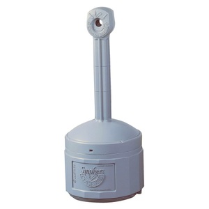 Justrite, Justrite® Sicherheits-Standascher, selbstlöschend, 15 Liter, grau