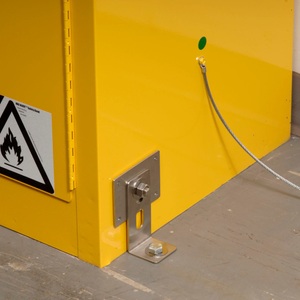 Justrite, Seismisches Halterungs-Set für Justrite® Sicherheitsschränke
