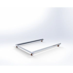 HEMMDAL, HEMMDAL Logistikroller, verzinkt, TK 450 kg, für Paletten 1.200 x 800 mm