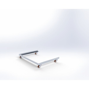 HEMMDAL, HEMMDAL Logistikroller, verzinkt, TK 450 kg, für Paletten 800 x 600 mm