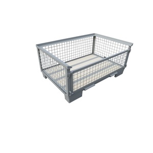 Jungheinrich PROFISHOP, Euro-Gitterbox, Längswand voll abklappbar, Höhe 570 mm