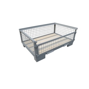 Jungheinrich PROFISHOP, Euro-Gitterbox, Längswand voll abklappbar, Höhe 500 mm