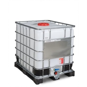 Denios, IBC, Gefahrgut-Ausführung, PE-Palette, 1.000 l, Öffnung NW225, Auslauf NW50
