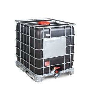 Denios, IBC, PE-Palette, 1.000 l, Öffnung NW150, Auslauf NW50, UV-Schutz