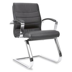 Topstar, Topstar® Besuchersessel Business Pro, Gestell + Lehnen Chrom, schwarz
