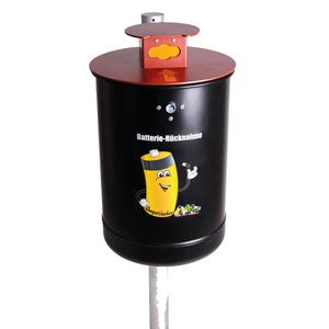 RENNER, RENNER Batteriesammler Amperinchen, 10 Liter, feuerverzinkt, RENNER Batteriesammler Amperinchen, 10 Liter, feuerverzinkt
