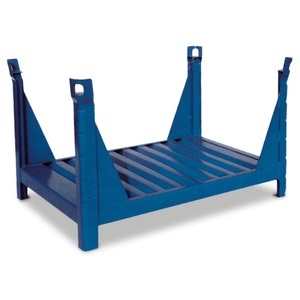 Heson, HESON® Stapelbehälter für Langgut, offen, feuerverzinkt, BxT 1.200 x 800 mm