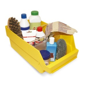 Jungheinrich PROFISHOP, Sichtlagerkästen XXL, HxBxT 150 x 240 x 600 mm, gelb