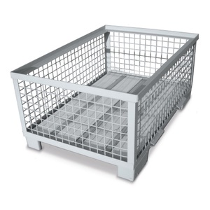 Jungheinrich PROFISHOP, Industrie-Gitterbox, 4 feste Wände, Höhe 570 mm