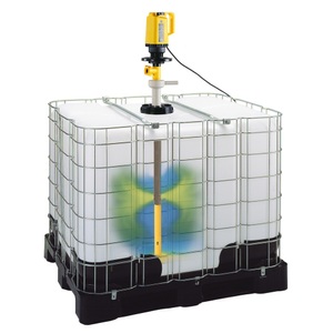 Denios, Mischwerk u. Container-Pumpe, für 200-Liter-Fässer u. 1.000-Liter-IBC