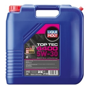undefined, Liqui Moly TOP TEC 4400 5W-30 20 Liter Kanister, LIQUI MOLY Top Tec 4400 5W-30 20 l
