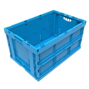 Jungheinrich PROFISHOP, Euronorm-Faltbox Premium, 68 Liter, blau