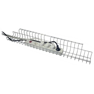 Jungheinrich PROFISHOP, Kabelkorb, passend für Schreibtisch, B790xT100xH80-85mm silber